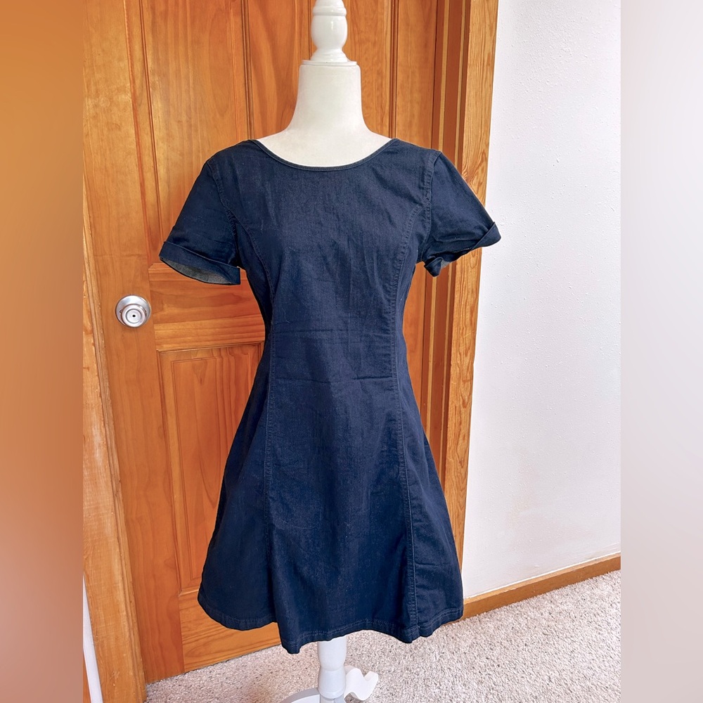 Flattering Denim Dress
